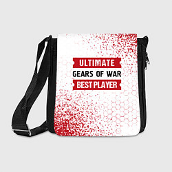 Сумка на плечо Gears of War: таблички Best Player и Ultimate, цвет: 3D-принт
