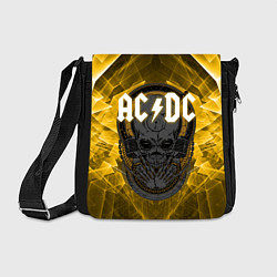 Сумка на плечо AC DC SKULL ROCK, цвет: 3D-принт