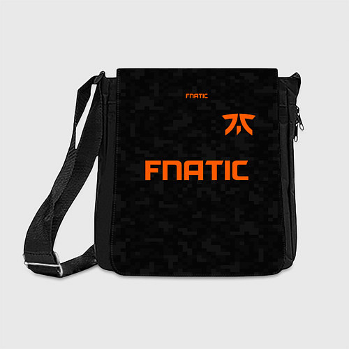 Сумка на плечо Форма Fnatic pixels / 3D-принт – фото 1