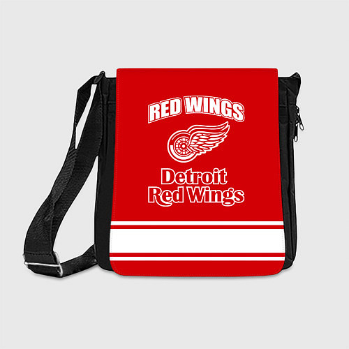 Сумка на плечо Detroit red wings / 3D-принт – фото 1
