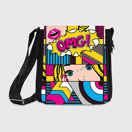 Сумка на плечо POP ART / 3D-принт – фото 1