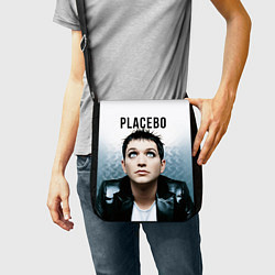 Сумка на плечо Placebo: Brian Molko, цвет: 3D-принт — фото 2