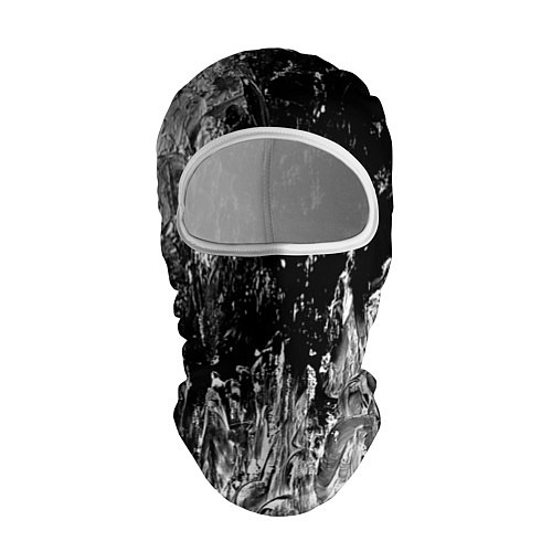 Балаклава GRAY&BLACK / 3D-Белый – фото 1