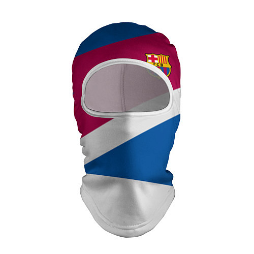 Балаклава FC Barcelona: Sport Geometry / 3D-Белый – фото 1
