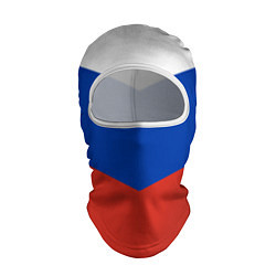 Балаклава Российский триколор, цвет: 3D-белый