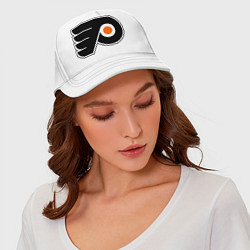 Бейсболка Philadelphia Flyers, цвет: белый — фото 2