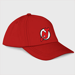 Бейсболка New Jersey Devils, цвет: красный
