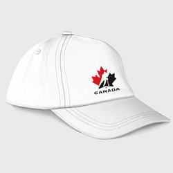 Бейсболка Canada, цвет: белый