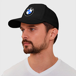 Бейсболка Logo BMW, цвет: черный