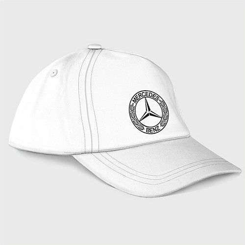 Бейсболка Mercedes-Benz / Белый – фото 1