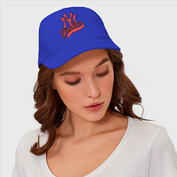 Бейсболка New York Yankees logo, цвет: синий — фото 2