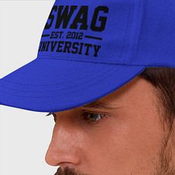 Бейсболка Swag University, цвет: синий — фото 2