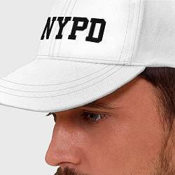Бейсболка NYPD, цвет: белый — фото 2