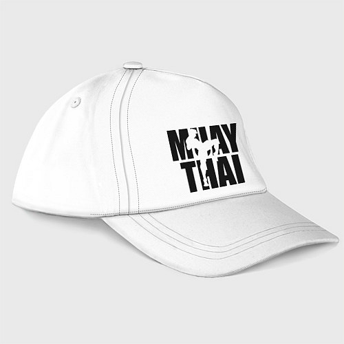 Бейсболка Muay thai / Белый – фото 1