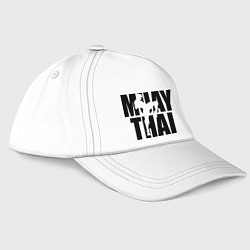 Бейсболка Muay thai, цвет: белый
