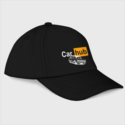 Бейсболка Car Hub hub car, цвет: черный