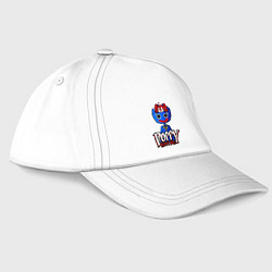 Бейсболка POPPY PLAYTIME ДЕТСКАЯ ИГРА ПОППИ ПЛЕЙТАЙМ, цвет: белый
