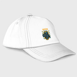 Бейсболка Городской боец, цвет: белый