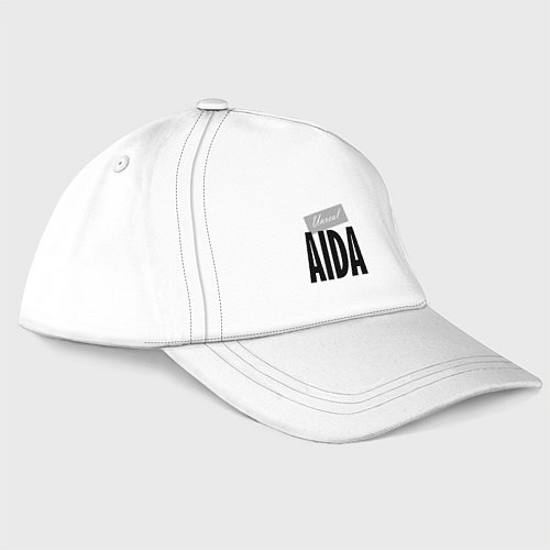 Бейсболка Нереальная Аида / Белый – фото 1