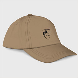 Бейсболка Wolf Emblem Jaw, цвет: миндальный