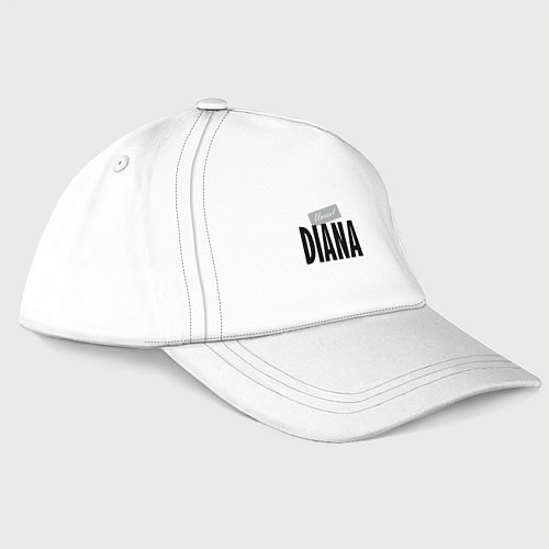 Бейсболка Unreal Diana / Белый – фото 1