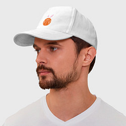 Бейсболка Basketball Bunny, цвет: белый — фото 2