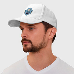 Бейсболка Я Циклоп, цвет: белый — фото 2