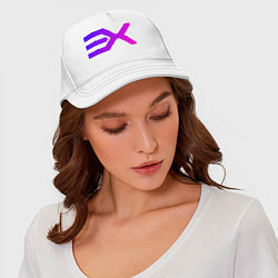 Бейсболка Eirex Cap Logo Infinity, цвет: белый — фото 2