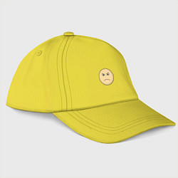 Бейсболка Злой Дурак, цвет: желтый
