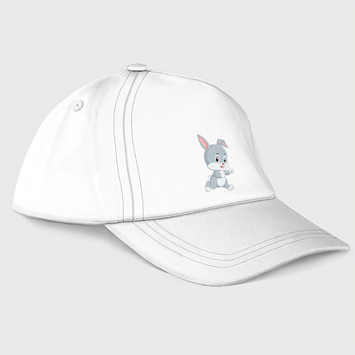 Бейсболка Bunny Run / Белый – фото 1