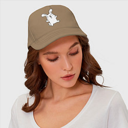 Бейсболка Happy Bunny, цвет: миндальный — фото 2