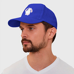 Бейсболка Милый зайчик, цвет: синий — фото 2