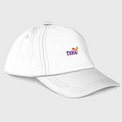 Бейсболка Тина и лиса, цвет: белый