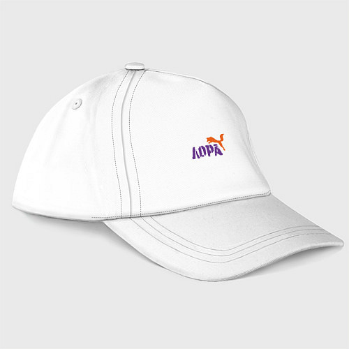 Бейсболка Лора и лиса / Белый – фото 1