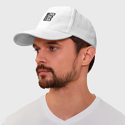 Бейсболка Swim bike run, цвет: белый — фото 2