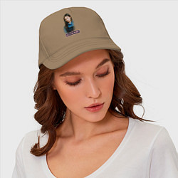 Бейсболка Blackpink shut down, цвет: миндальный — фото 2