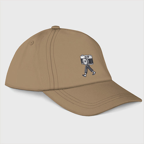 Бейсболка Бродячий фотограф / Миндальный – фото 1
