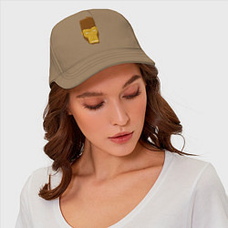 Бейсболка Gorilla style, цвет: миндальный — фото 2