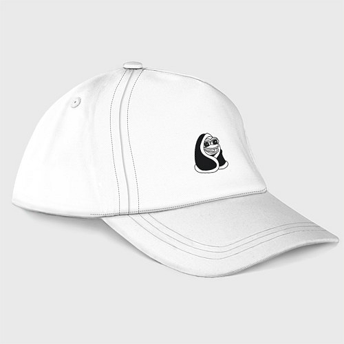 Бейсболка Лягушонок в одеяле / Белый – фото 1