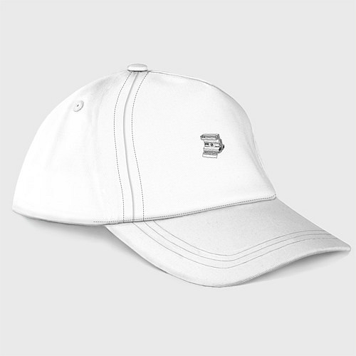 Бейсболка Камера для старых фото / Белый – фото 1