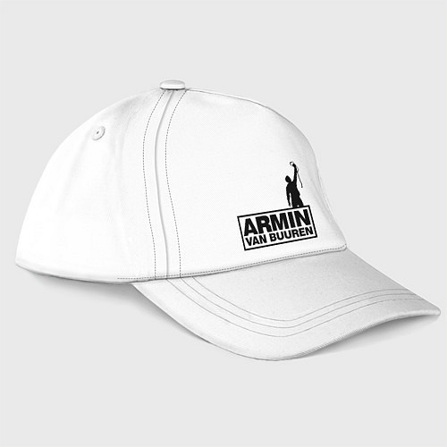 Бейсболка Armin van buuren / Белый – фото 1