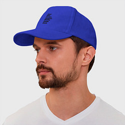 Бейсболка Имя Дарья Дашонок Дашуля чёрный, цвет: синий — фото 2