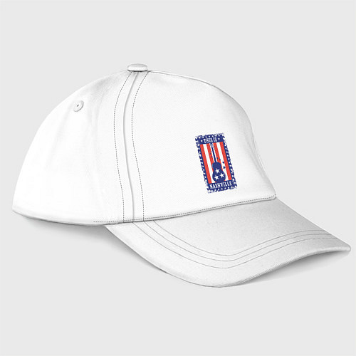 Бейсболка Это Нэшвилл / Белый – фото 1