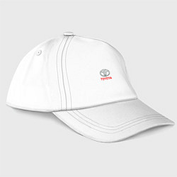 Бейсболка Toyota brend auto, цвет: белый