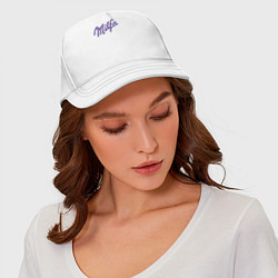 Бейсболка Milfa в стиле milka, цвет: белый — фото 2