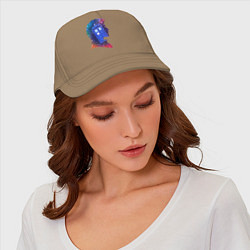 Бейсболка Tardis and doctor, цвет: миндальный — фото 2