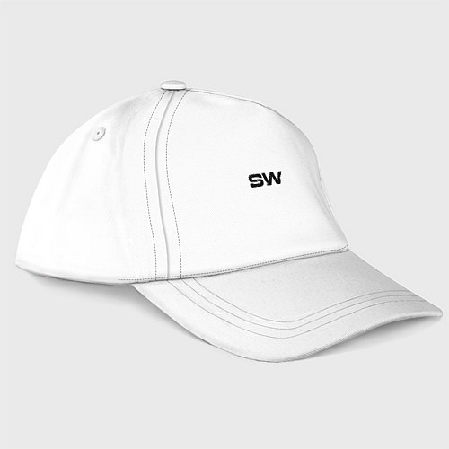 Бейсболка Street Workout OldSchool Black / Белый – фото 1