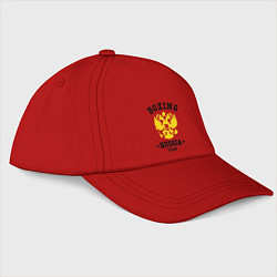 Бейсболка Boxing Russia Team, цвет: красный
