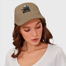 Бейсболка Андрей Кириллович - Макан, цвет: миндальный — фото 2