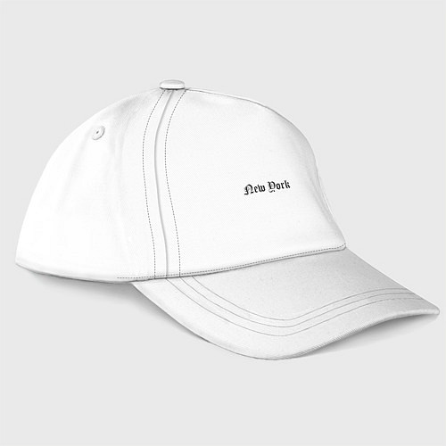 Бейсболка New York - USA metropolis / Белый – фото 1